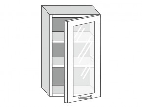 19.50.3 Шкаф настенный (h=913) на 500мм с 1-ой стекл. дверцей в Мегионе - megion.магазин96.com | фото