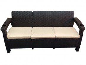 Диван Yalta Sofa 3 Set шоколадный в Мегионе - megion.магазин96.com | фото