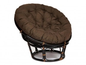 Кресло Papasan 23/01 W с подушкой Antique brown, ткань Коричневый в Мегионе - megion.магазин96.com | фото