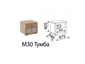 М30 Тумба прикроватная в Мегионе - megion.магазин96.com | фото