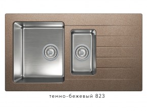 Мойка комбинированная Tolero twist TTS-890 Темно-бежевый 823 в Мегионе - megion.магазин96.com | фото