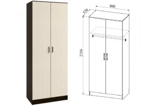 Шкаф 2 двери Ронда ШКР800.1 венге/дуб белфорт в Мегионе - megion.магазин96.com | фото