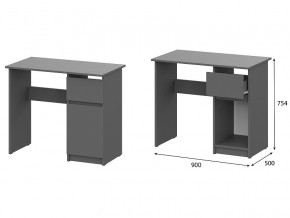 Стол письменный 900 Денвер Графит серый в Мегионе - megion.магазин96.com | фото